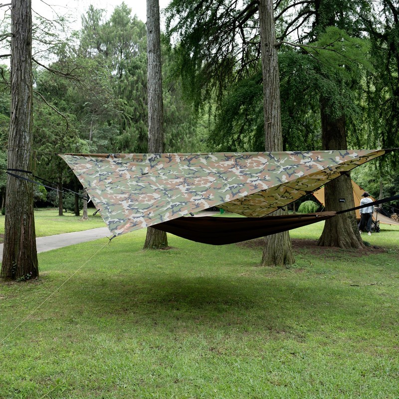 FREE SOLDIER Camping Tarp Waterproof Portable Multifunctional Outdoor Camping Traveling