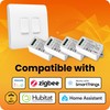 Kinetic grid-compatible Smart Switch (2-channel, 2-gang) and Smart Switch Modules