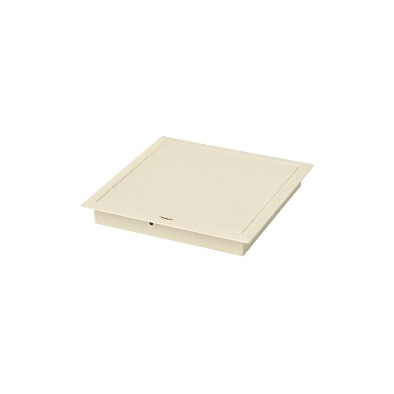 SPG Small Underfloor Inspection Port, Petite Point, White, PCS150W (Lid
