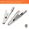 4PCS Multimeter Crocodile Clips, Banana Insulated Safety Test Clip, Crocodile