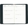 Hakubunkan 2025 Weekly Notebook, Horizontal Line Pocket Diary, Vinyl Mounted