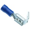 20 x Blue Insulated Piggyback Crimp Spade Terminal Connector 14-16
