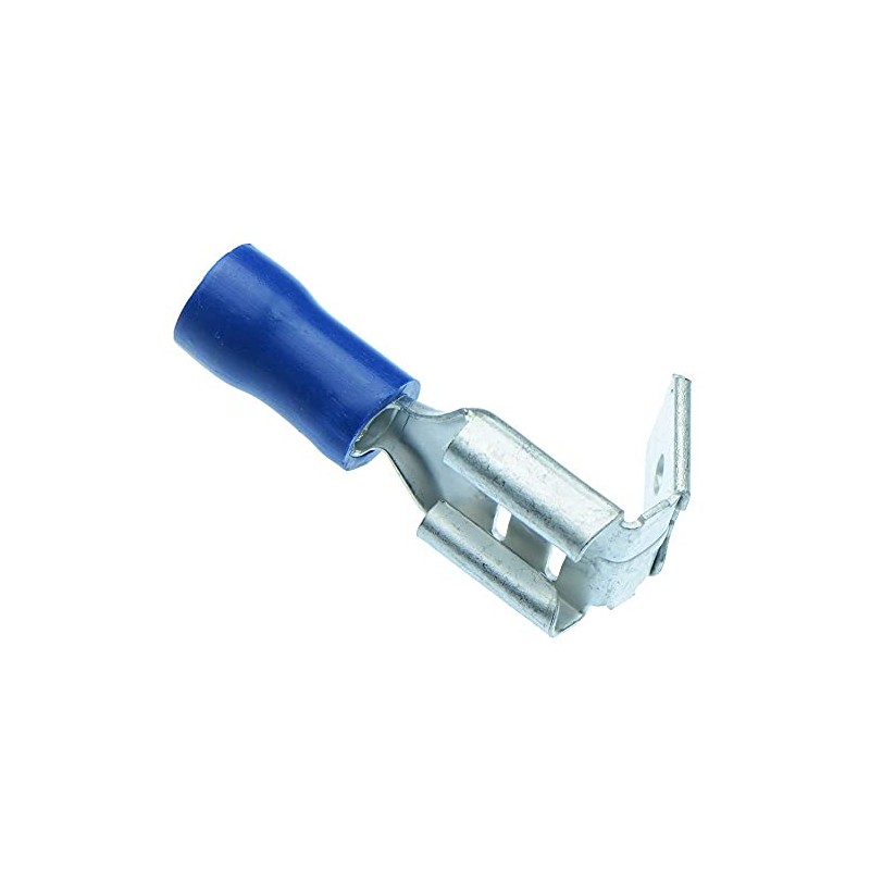 20 x Blue Insulated Piggyback Crimp Spade Terminal Connector 14-16