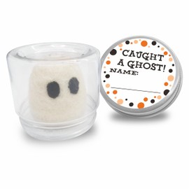 YKYENR Caught A Ghost in The Jar, Cute Handcrafted Felting Gift, Christmas Decoration, Funny Unique Gift for Boys & Girls, Him or her, Party Favor Decoration & Gift - Gui-01