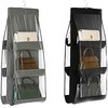 LXTaoler Hanging Handbag Purse Organizer, 2 Pcs 6 Pockets Dust