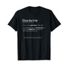Gratuity Definition – Anti Tipping Tip Text (white) T-Shirt