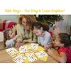 GMEMNOV Bible Bingo Game for Kids Adults - 24 Players