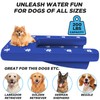 Inflatable Dock Platform, Dog Boat Ramp Floating Non-Slip Oxford and