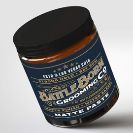 Battle Born Grooming Co Texturizing Matte Paste, 4 oz