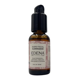 EDENA | Serum Facial Iluminador | Antioxidante e Hidratante | Suaviza y Revitaliza el Cutis | Antienvejecimiento | Protege la piel de los radicales libres | Para una Piel Radiante | 30 ml