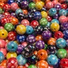 Printed 16mm Beads 15pk - Customizable Designs for DIY Projects,