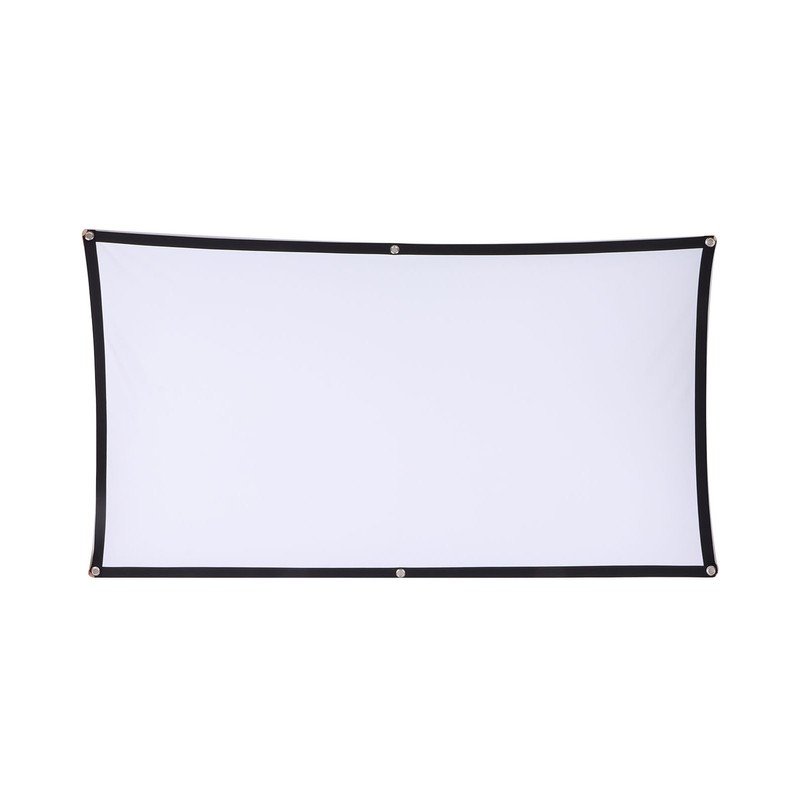 Projector Screen High Definition 4K AntiCrease Foldable Portable Movies Screen
