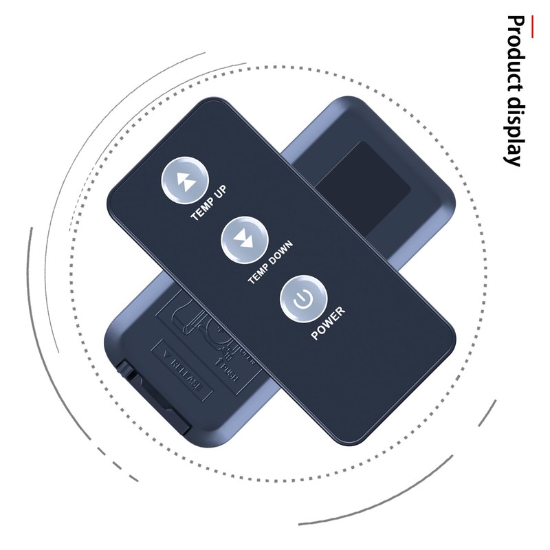 RYQIF Replacement Remote Intended for EdenPURE Heater Sun_Twin 1500 Series