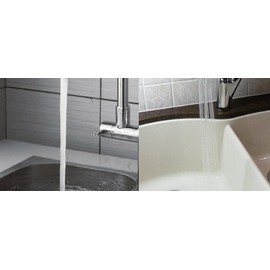 2.2 GPM Brushed Nickel Kitchen Faucet Compact Aerator Plastic Bubble Stream Swivel Spray Stream