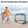 BOHEN Pop Up Soccer Goals for Kids-Foldable Portable Soccer Net
