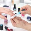 2 Pcs Mini Glass Nail File with Case, 2mm Thickness