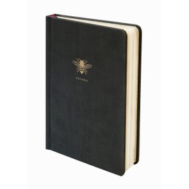 Sky + Miller - Black & Gold Leatherette Bumblebee Agenda Planner