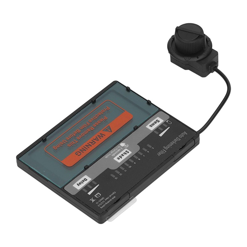 Auto Darkening Filter, Auto Welding Lens Welding Cover Adjustable Solar