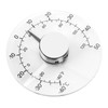 Outdoor Thermometer Adhesive Transparent Window Door Greenhouse Temperature Monitor Tester