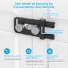 AST Childproof Double Door Security Lock, Adjustable Keyed French Door