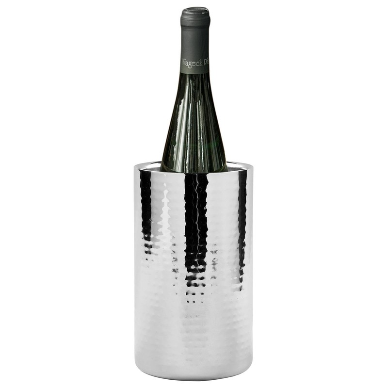 Fink 105002 Kalas Stainless Steel Champagne/Wine Cooler, Silver, 19 x
