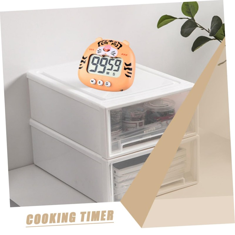 Ciieeo Tiger Shaped Timer for Home Use Kitchen Cooking Reminder