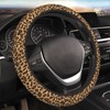 Leopard Steering Wheel Cover Anti-Slip and Practical 14.5-15 Inch Universal