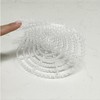 Urinal Screen Splash Guard, Anti-Splash 7” Diameter Round Design, Bristle