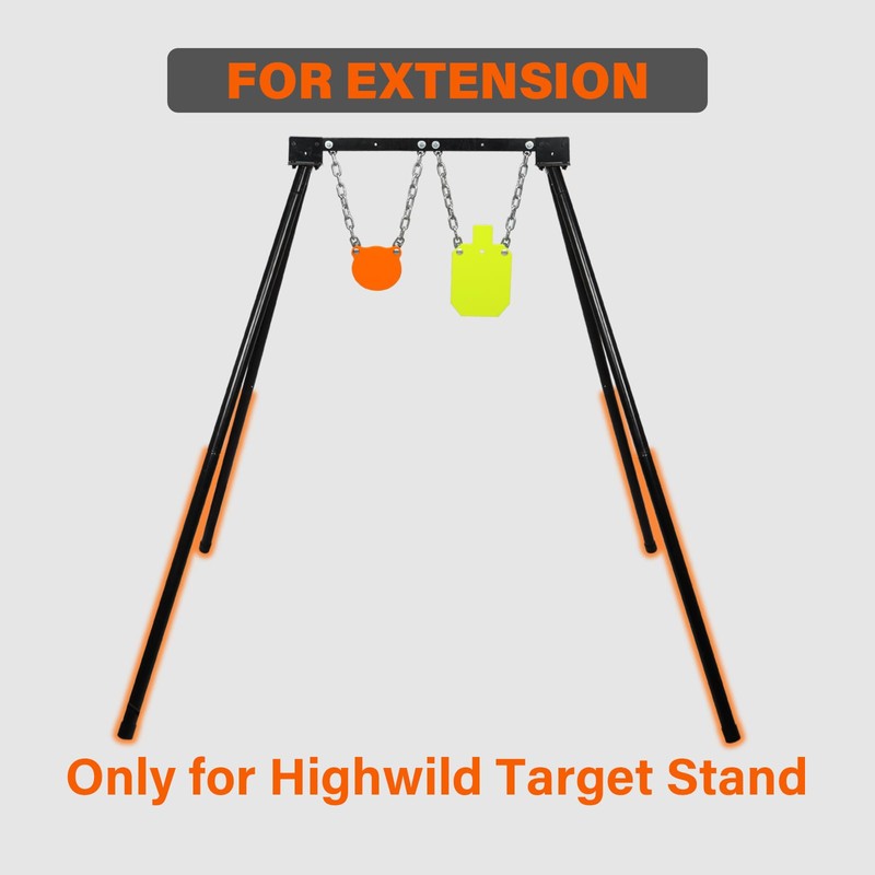 Highwild Steel Target Stand Extension Legs Replacement Parts