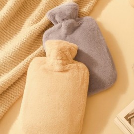 3 colors 1 insulated water bag, compress pack, warm water bag, thermal bag, compress bag, thermal pack Heating Pack Cozy Warmer-Beige