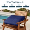Codi 24 x 24 x 4 Inch Outdoor Seat Cushions