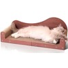 ComSaf 26.4" Large Cat Scratcher Bed, Cat Scratching Board, Durable