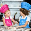 Kids Apron Chef Hat Set Chef in Training Child Apron