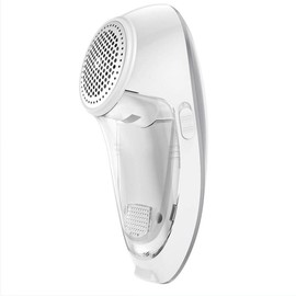 KLMH KLMH Electric USB Rechargeable Fabric Shaver Portable Battery Operated Sweater defuzzer with Replaceable Stainless Steel Blades and Safety Lock Fluff Remover for Fabric Sweater etcA3