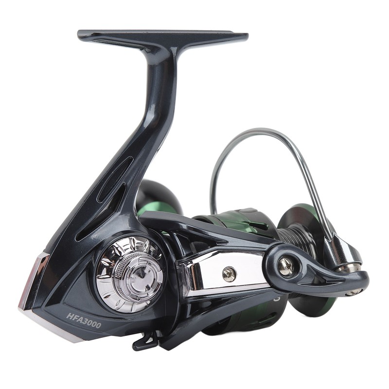Metal HFA3000 Spinning Reel 13+1BB 5.2:1 Gear Ratio Spinning Fishing