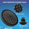 High Pressure Rain Shower Head, 6 Inch Round Fixed Shower