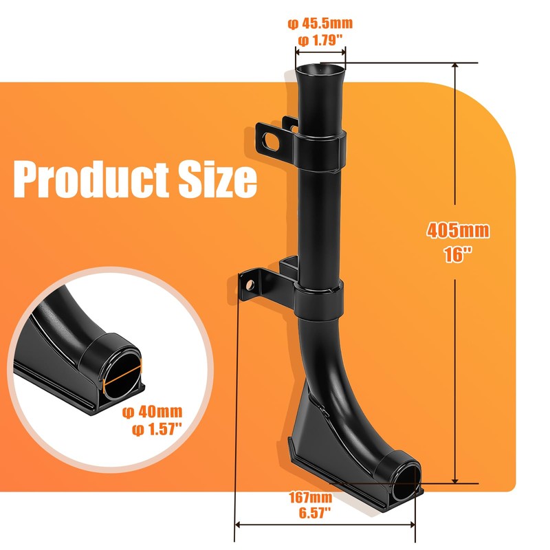 Pipe Layer Attachment Fits Hitch Mounted Ripper Trencher Accessories, Pipe
