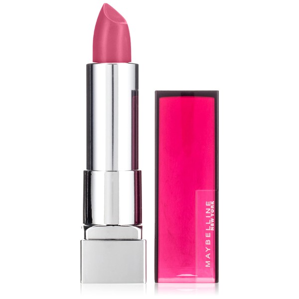 Maybelline New York Make-Up Lipstick Colour Sensational Lipstick Plushest Pink/Dark Pink with Nourishing Effect, 1 x 5 g