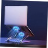 Tofficu Height Adjustable Notebook Cooler with Dual Fans Ventilated Laptop