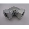 Hydraulic Female x Female Swivel 90deg Fitting BSP Choose Size