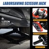 Auto Dynasty Scissor Car Jack, 1.5 Ton (3306LBS) Scissor Jacks,