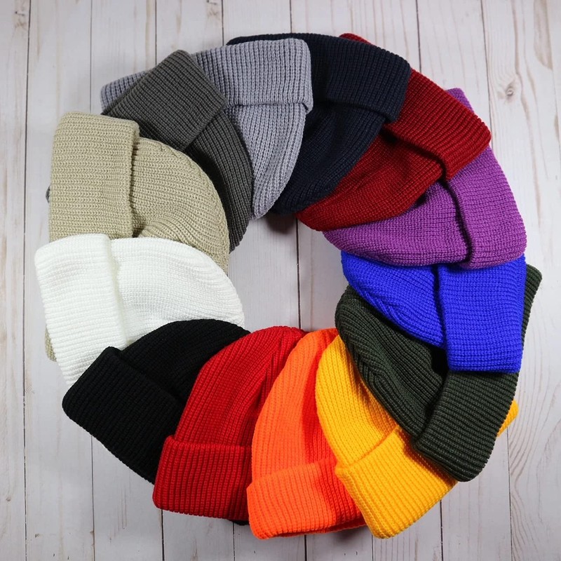 ValiCali Mini Fisherman Beanie (Black), One Size