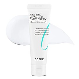 COSRX - Crema facial diaria con Vitamina C AHA BHA - Hidratante ligera con extracto de kiwi, fruta del dragn y niacinamida - 50 ml
