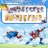 24 Packs Party Favors for Kids, Transform Robot Building Blocks,