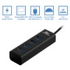 Kingwin KWZ-400-BK USB 3.0 Hub Components