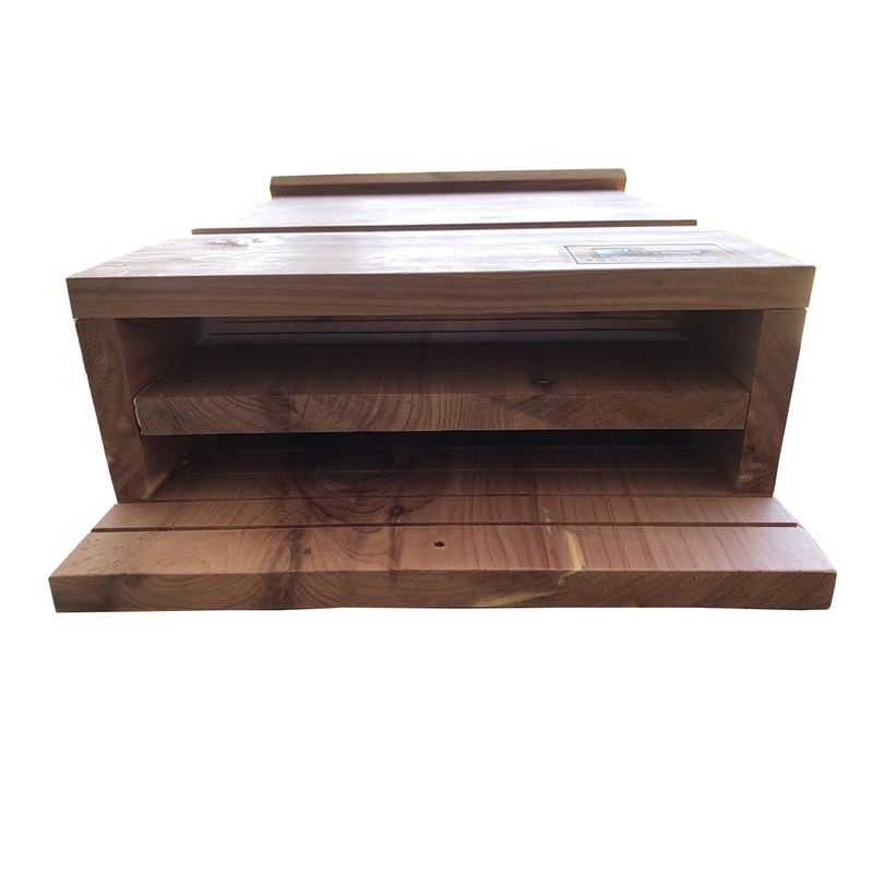 Vundahboah Amish Goods Outdoor Bat Box Shelter with Large Double