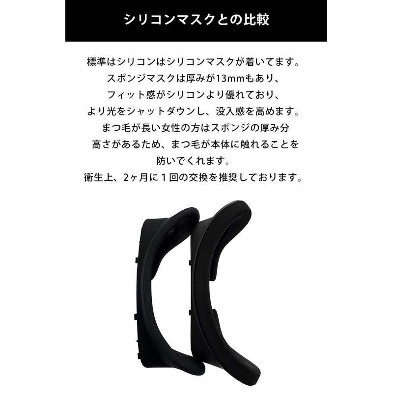 Goovis G3 Max Sponge Mask 0.5 inches (13 mm)