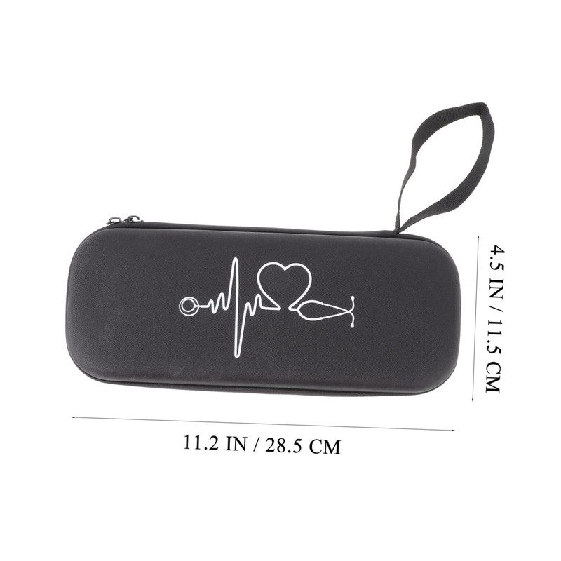 Ipetboom Portable Stethoscope Case for Nurses Lightweight Eva Carrying Bag