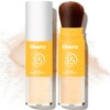 Mineral Powder Sunscreen for Face Scalp & Hair,SPF 35 Brush