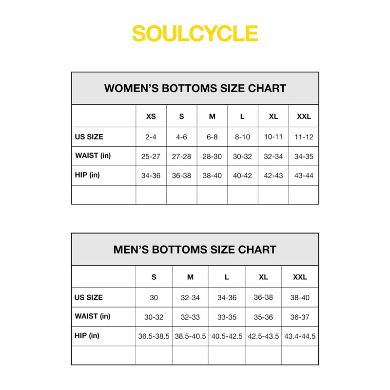 SoulCycle Men's Athletic, Black, Large